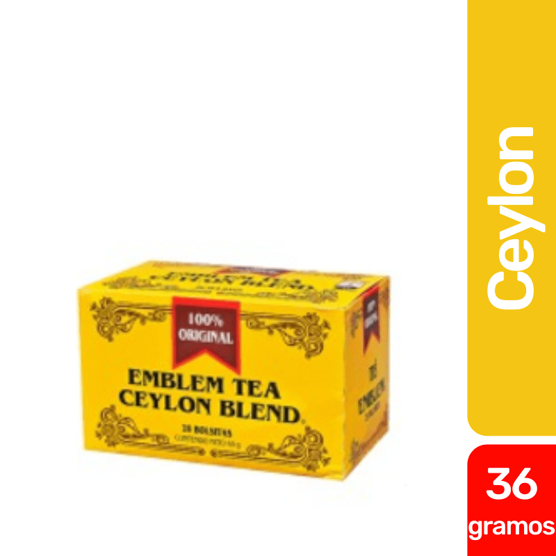 ID 1453021 - TE EMBLEM CEYLON BLEND CAJA 20 BOLSAS UNIDAD