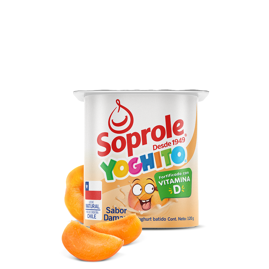 ID 1435036 - YOGURT BATIDO SOPROLE DAMASCO POTE 120 G UNIDAD