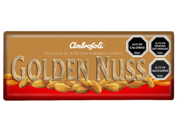 ID 1453799 - CHOCOLATE AMBROSOLI GOLDEN NUSS BARRA 140 G UNIDAD
