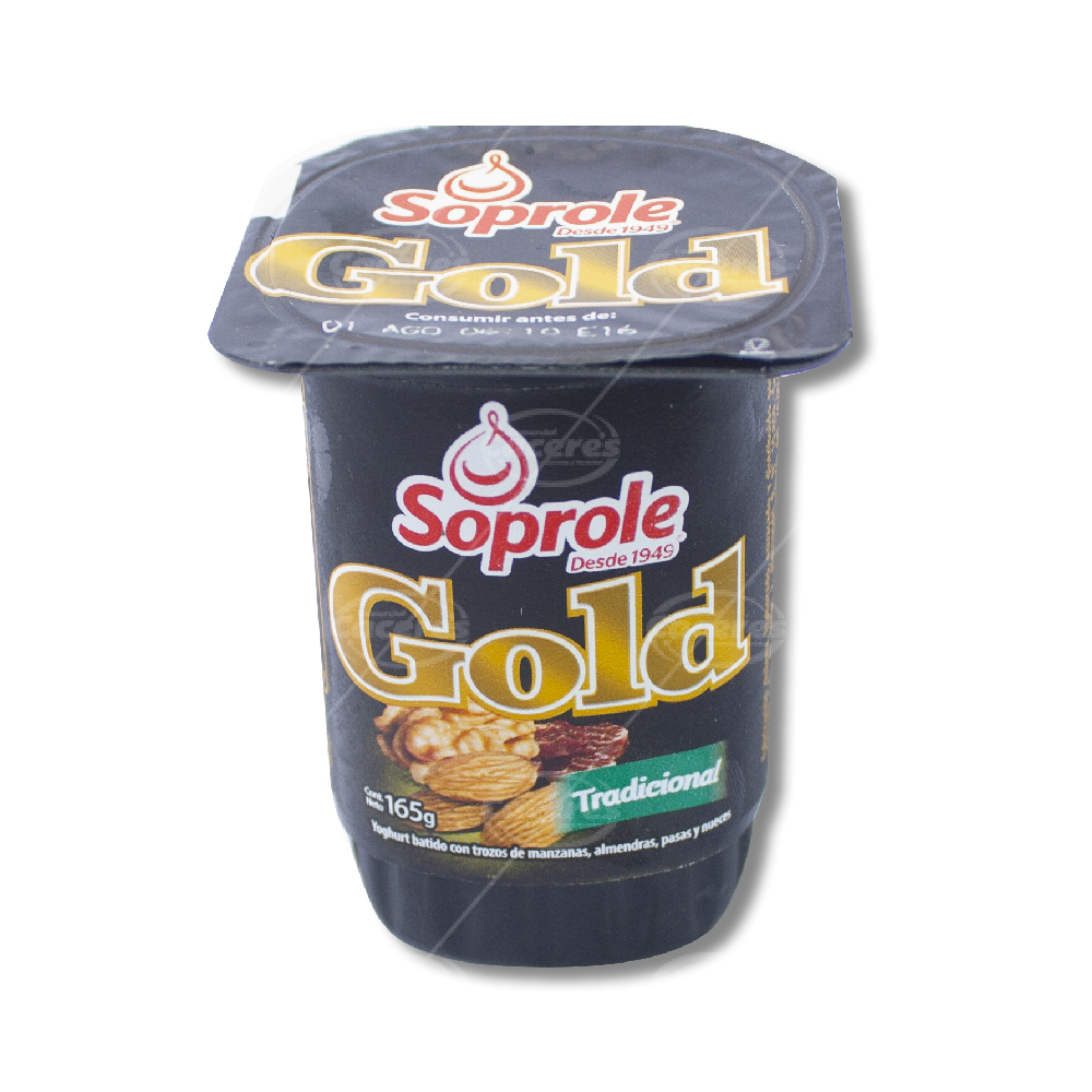 ID 1435289 - YOGURT CON FRUTA SOPROLE GOLD TRADICIONAL POTE 165 G UNIDAD