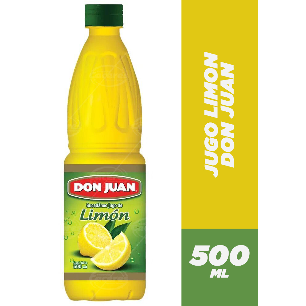 ID 1431570 - JUGO DE LIMON SUCEDANEO BOTELLA 500 ML UNIDAD