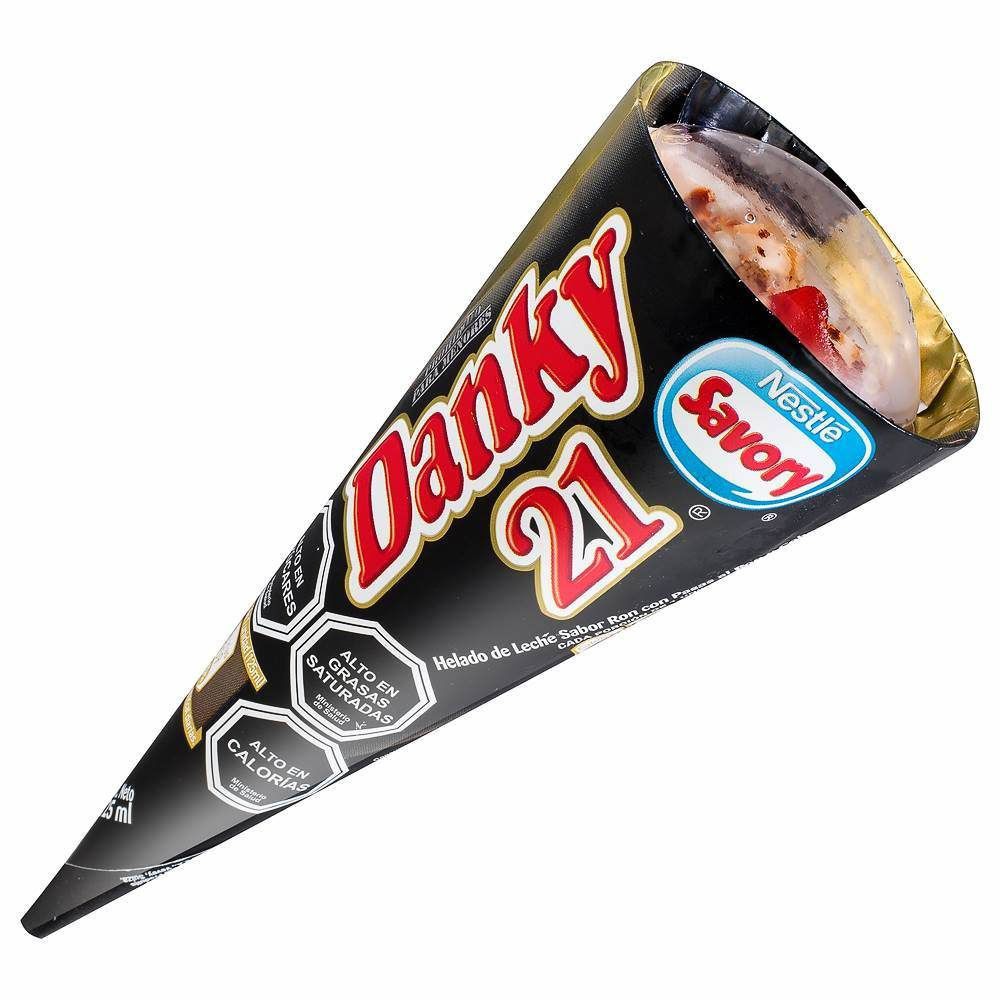 ID 1489980 - HELADO SAVORY DANKY 21 CONO 125 ML UNIDAD