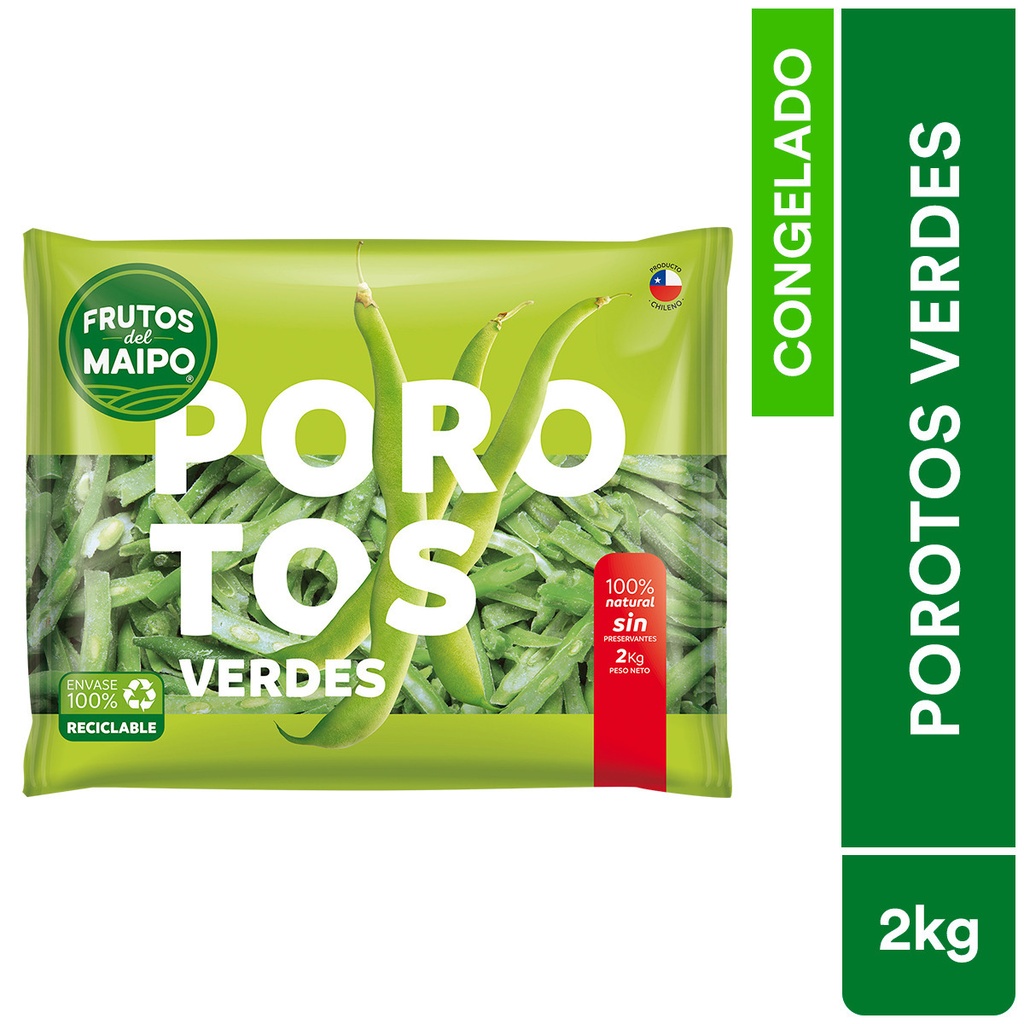 ID 1492816 - POROTO VERDE CONGELADO AG CORTE FRANCES BOLSA 1K UNIDAD