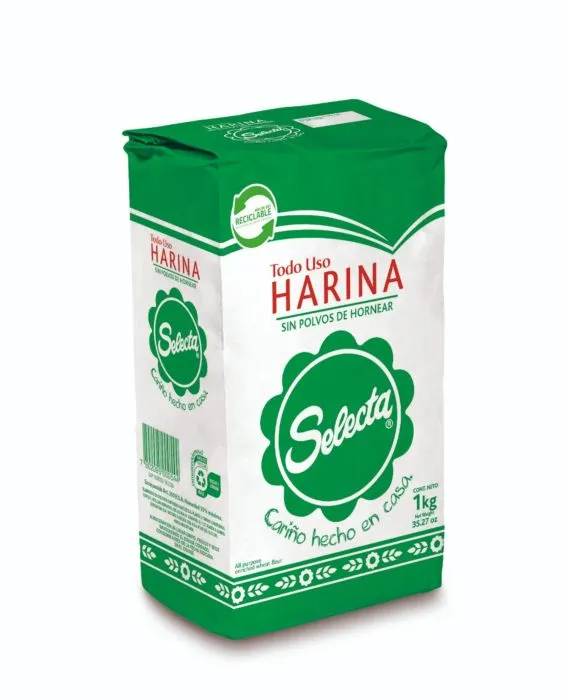 ID 1433370 - HARINA SIN POLVOS SELECTA BOLSA 1K UNIDAD