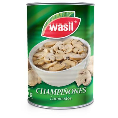 ID 1429619 - VERDURA CONSERVA WASIL CHAMPIÑONES LAMINADOS TARRO 400 G UNIDAD