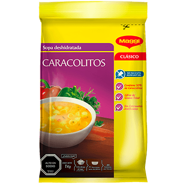 ID 1430175 - SOPA MAGGI CARACOLITOS BOLSA 1K UNIDAD