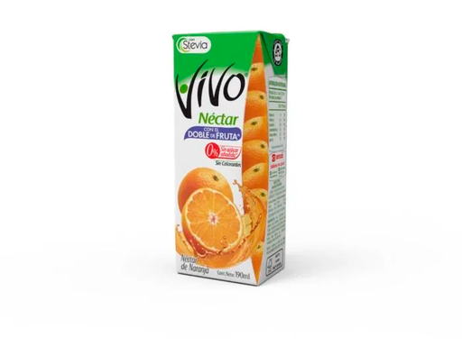 ID 1490866 - JUGO LIQUIDO VIVO NECTAR NARANJA CAJA 190 CC UNIDAD