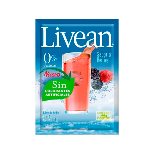 ID 1487626 - JUGO EN POLVO LIGHT LIVEAN BERRIES SOBRE 7 G UNIDAD