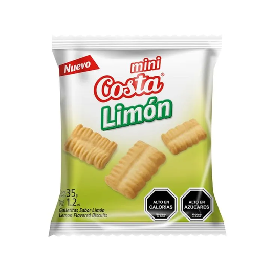 ID 1884611 - GALLETA DULCE COSTA MINI LIMÓN 35 G UNIDAD