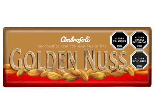 ID 1453786 - CHOCOLATE AMBROSOLI GOLDEN NUSS BARRA 140 G UNIDAD