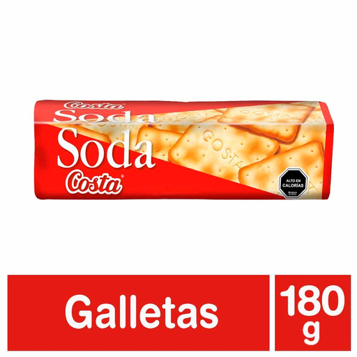 ID 1451446 - GALLETA DE SODA COSTA BOLSA 180 G UNIDAD