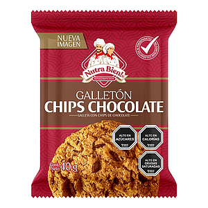 ID 1493581 - GALLETON NUTRABIEN CHIP CHOCOLATE BOLSA 40 G UNIDAD