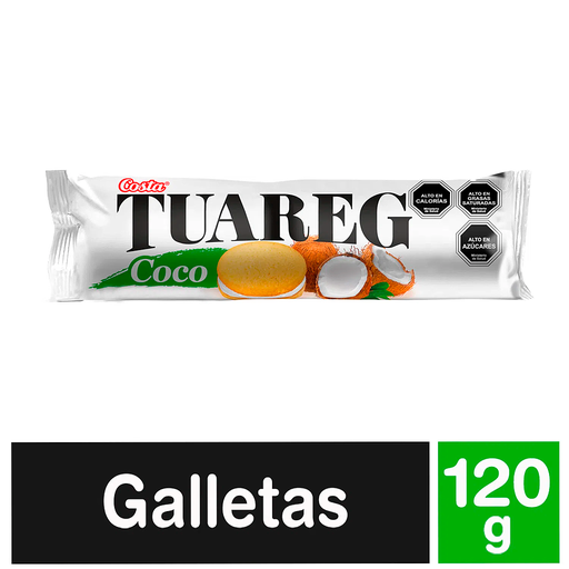ID 1451536 - GALLETA DULCE COSTA TUAREG COCO BOLSA 120 G UNIDAD