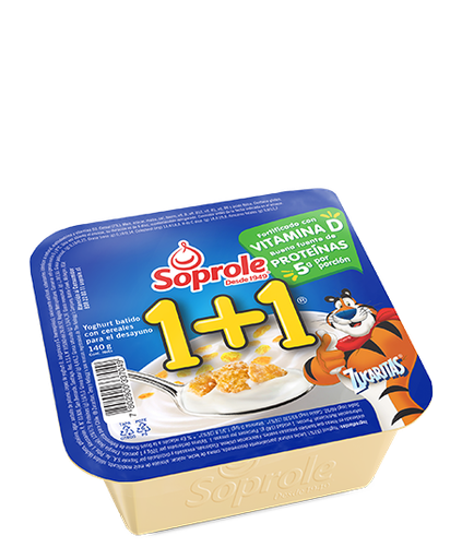ID 1435111 - YOGURT CON CEREAL SOPROLE 1+1 ZUCARITAS POTE 140 G UNIDAD