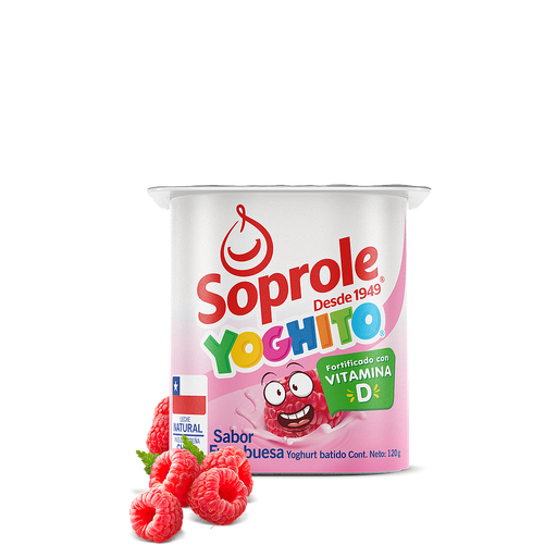 ID 1434841 - YOGURT BATIDO SOPROLE FRAMBUESA POTE 120 G UNIDAD