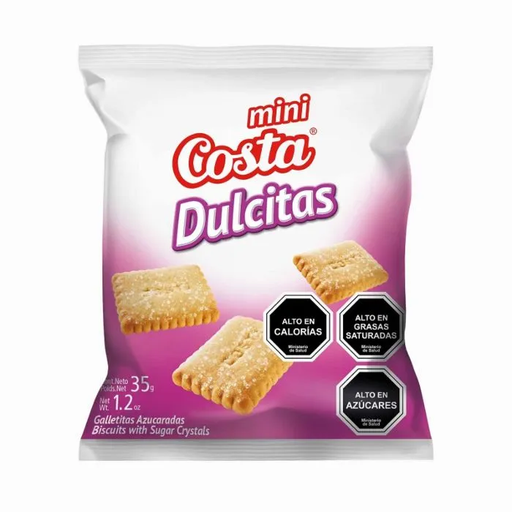 ID 1884693 - GALLETA DULCE COSTA MINI DULCITAS 35 G UNIDAD
