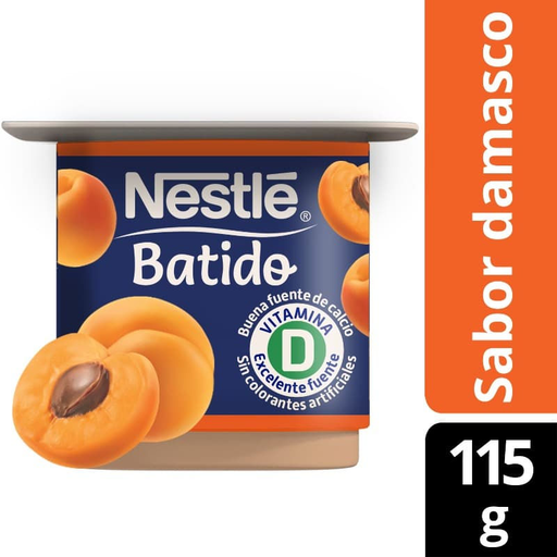 ID 1448834 - YOGURT BATIDO NESTLE DAMASCO POTE 120 G UNIDAD
