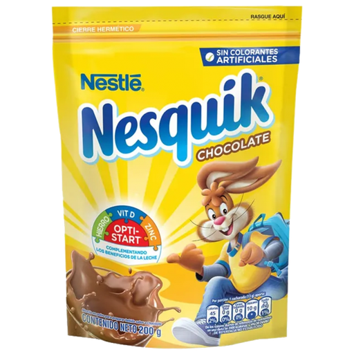 ID 1448730 - SABORIZANTE NESTLE NESQUIK BOLSA 200 G UNIDAD