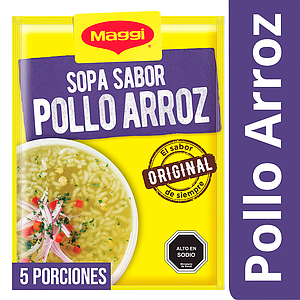 ID 1430280 - SOPA MAGGI POLLO CON ARROZ SOBRE 70 G UNIDAD