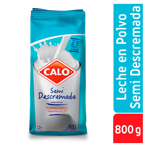ID 1449180 - LECHE EN POLVO SEMIDESCREMADA INSTANTANEA BOLSA 800 G UNIDAD