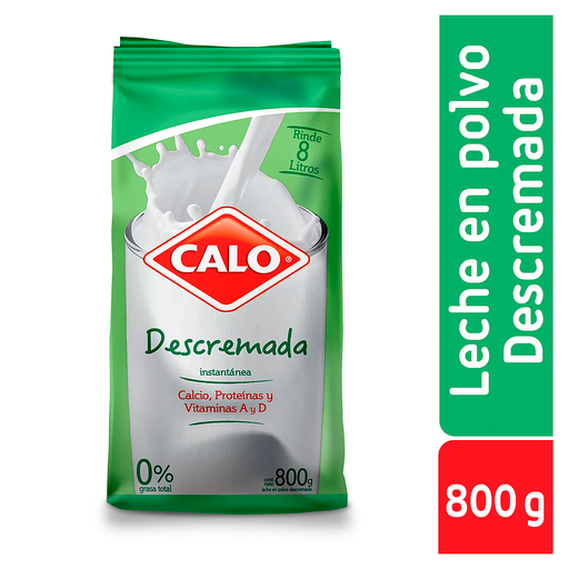 ID 1449090 - LECHE EN POLVO DESCREMADA INSTANTANEA BOLSA 800 G UNIDAD