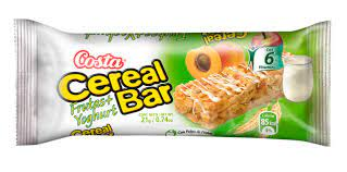 ID 1451250 - CEREAL EN BARRA COSTA CEREAL BAR FRUTAS MAS YOGHURT CAJA 8 BARRAS UNIDAD