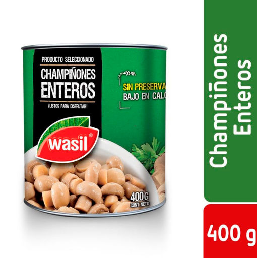 ID 1429590 - VERDURA CONSERVA CHAMPIÑONES ENTEROS TARRO 400 G UNIDAD