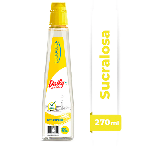 ID 1485525 - ENDULZANTE LIQUIDO DAILY SUCRALOSA BOTELLA 270 ML UNIDAD