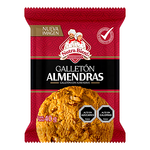 ID 1493625 - GALLETON NUTRABIEN ALMENDRAS BOLSA 40 G UNIDAD