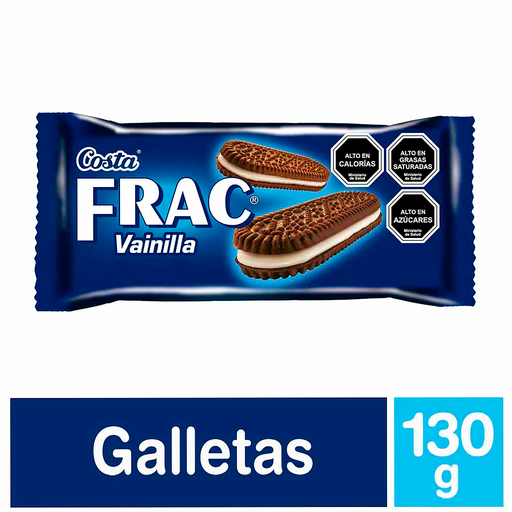 ID 1451715 - GALLETA DULCE COSTA FRAC VAINILLA BOLSA 130 G 100 UNIDADES