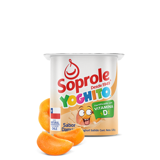 ID 1435035 - YOGURT BATIDO SOPROLE DAMASCO POTE 120 G UNIDAD