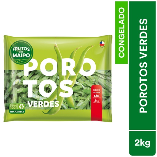 ID 1492816 - POROTO VERDE CONGELADO AG CORTE FRANCES BOLSA 1K UNIDAD