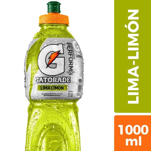 ID 1486349 - BEBIDA ISOTONICA GATORADE LIMA LIMON BOTELLA 1 L UNIDAD