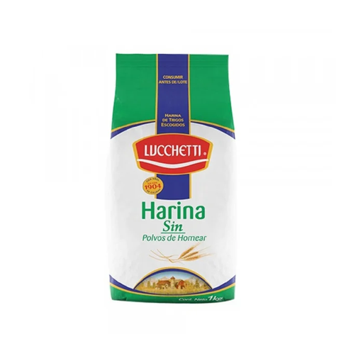 ID 1439475 - HARINA SIN POLVOS LUCCHETTI BOLSA 1K UNIDAD