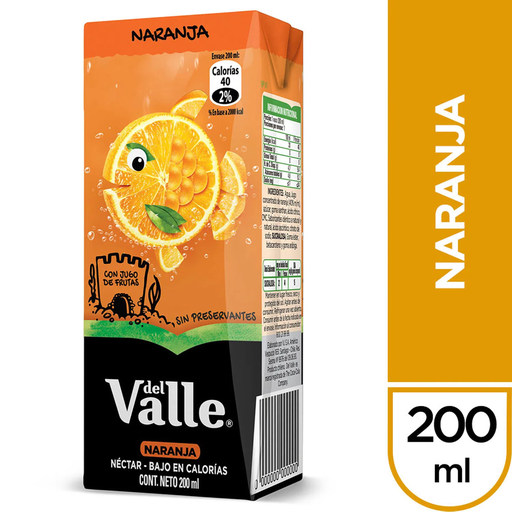ID 1431945 - JUGO LIQUIDO ANDINA NECTAR NARANJA CAJA 200 CC UNIDAD