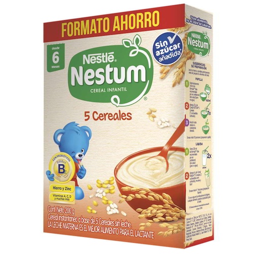 ID 1431600 - CEREAL BEBE NESTUM CHOCOLATE CAJA 250 G UNIDAD