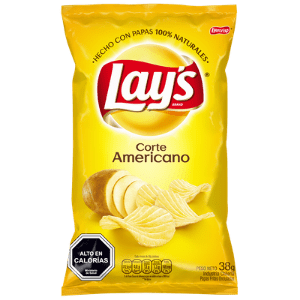 ID 1485930 - PAPA FRITA LAYS CORTE AMERICANO BOLSA 38 G UNIDAD