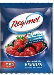 ID 1440720 - MERMELADA SIN AZUCAR REGIMEL BERRIES BOLSA 200 G UNIDAD