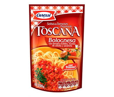 ID 1449899 - SALSA DE TOMATE CAROZZI TOSCANA BOLOÑESA DOYPACK 200 G UNIDAD