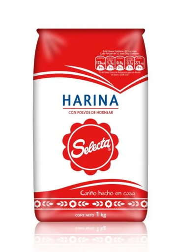 ID 1433324 - HARINA CON POLVOS SELECTA BOLSA 1K UNIDAD